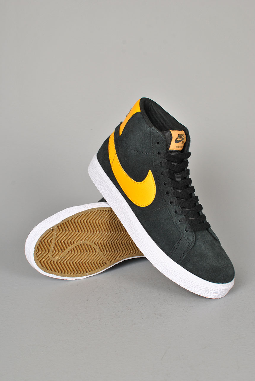 nike blazer mid 77 black amber